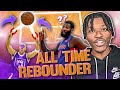 i tried to get a new all time rebounder in nba 2k21