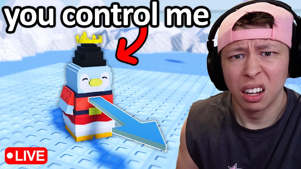 JOIN TO CONTROL MY PENGUIN (roblox knockout)