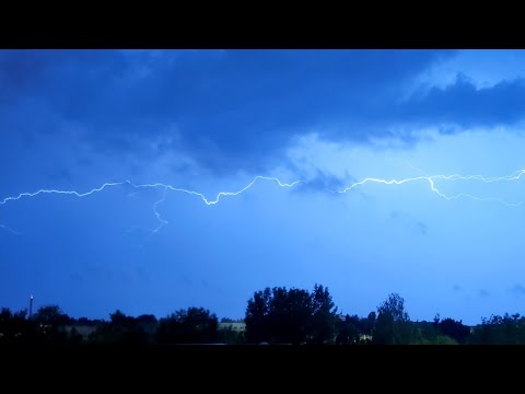 Gewitter über Görlitz 28.06.2022