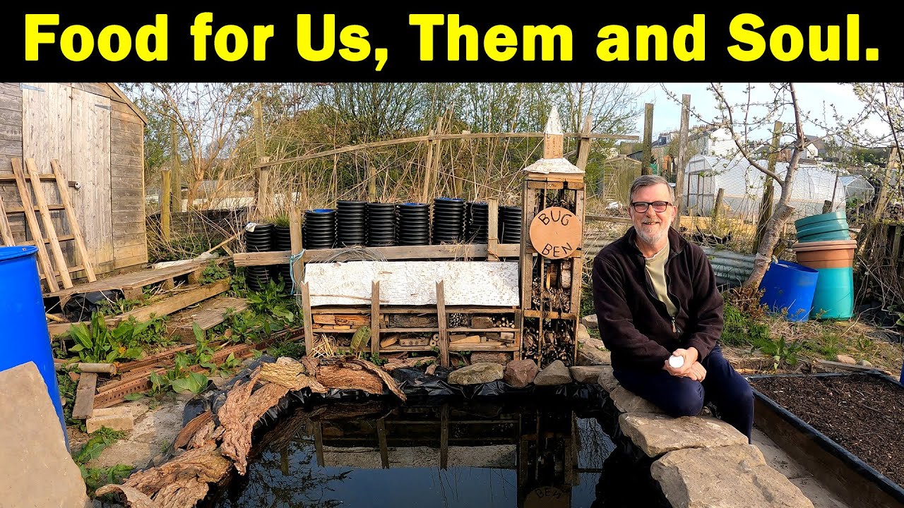 April Harvest | Pond Feed | KItchen Prep | Green Side Up