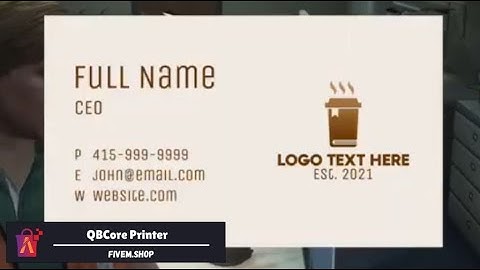 FiveM Printer Script | FiveM Printer #fivem #script #qbcore