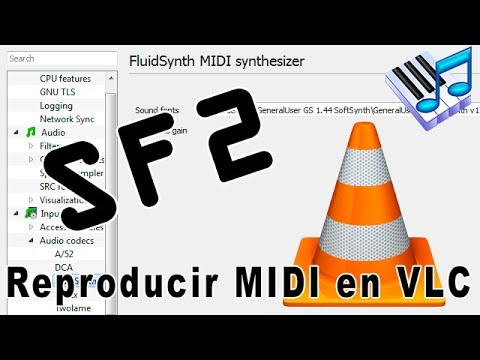 soundfont file .sf2 for vlc