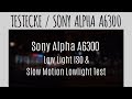 Sony alpha a6300 low light iso  slow motion test  4k  ultra u25p