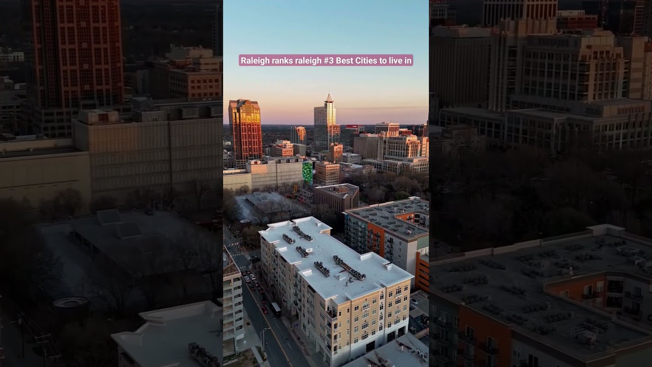 raleigh is ranked #3 Best city to live in. 