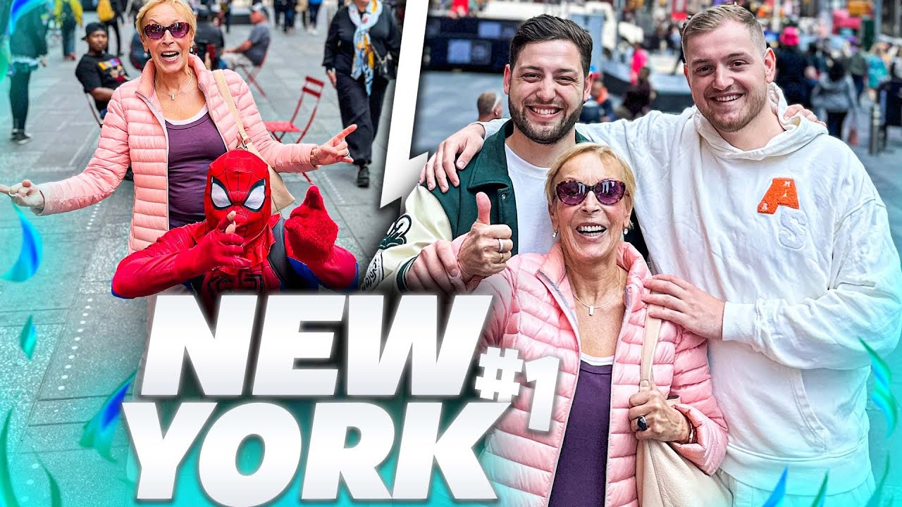 😨🤯NEUEN PC abholen & TIME SQUARE unsicher machen! | 1. TAG in NEW YORK - Vlog