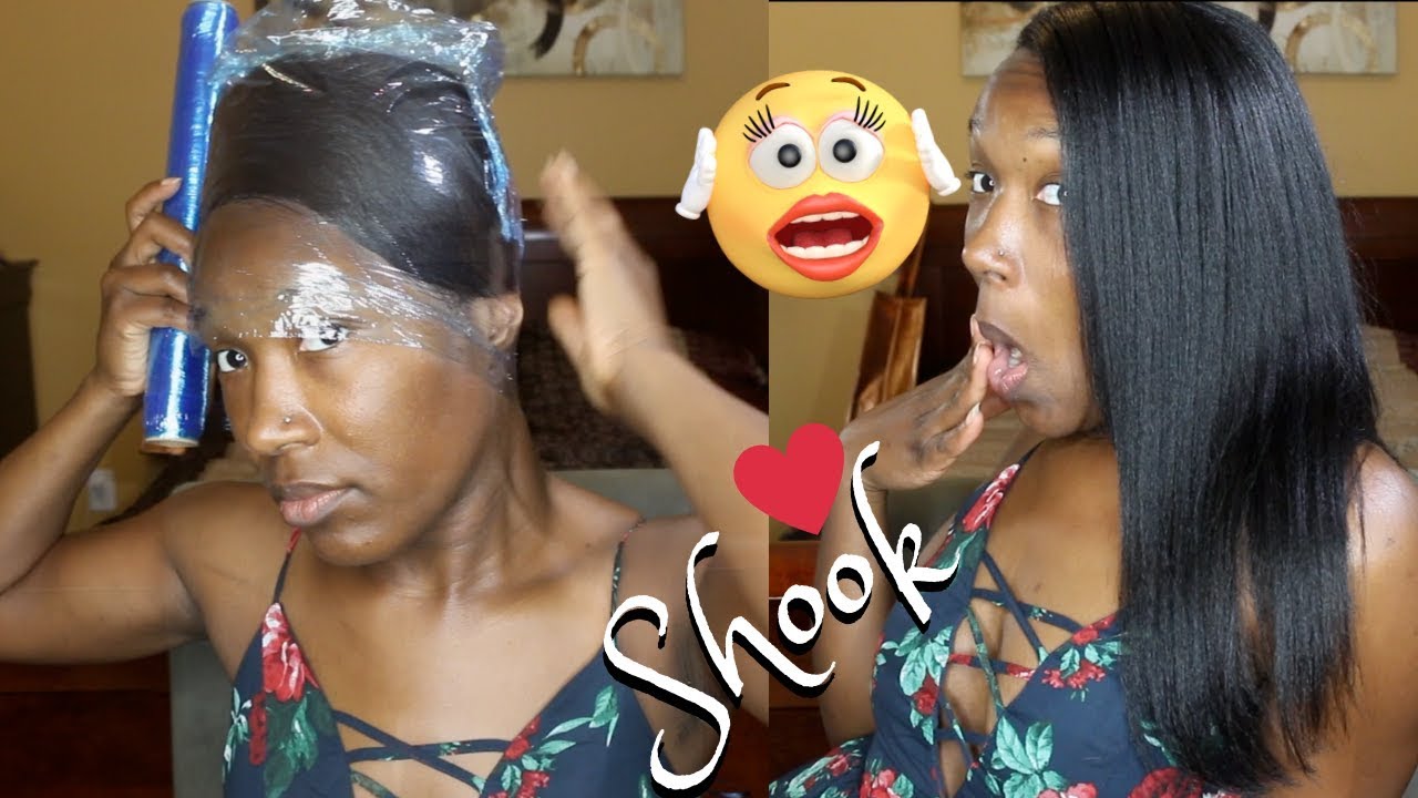 How to Revive Dull, Flat Hair! "Dry Wrapping" Relaxed Hair YouTube