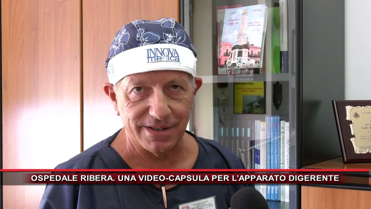 OSPEDALE RIBERA  UNA VIDEO CAPSULA PER L’APPARATO DIGERENTE
