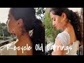 #Recycle #earrings #Diyjewellery Diy Recycle my old earrings Just in 2 minutes // 😍