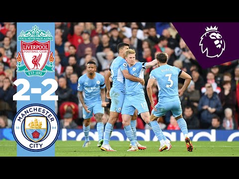 HIGHLIGHTS | Liverpool 2-2 Man City | Foden, De Bruyne, Mane, Salah | Premier League
