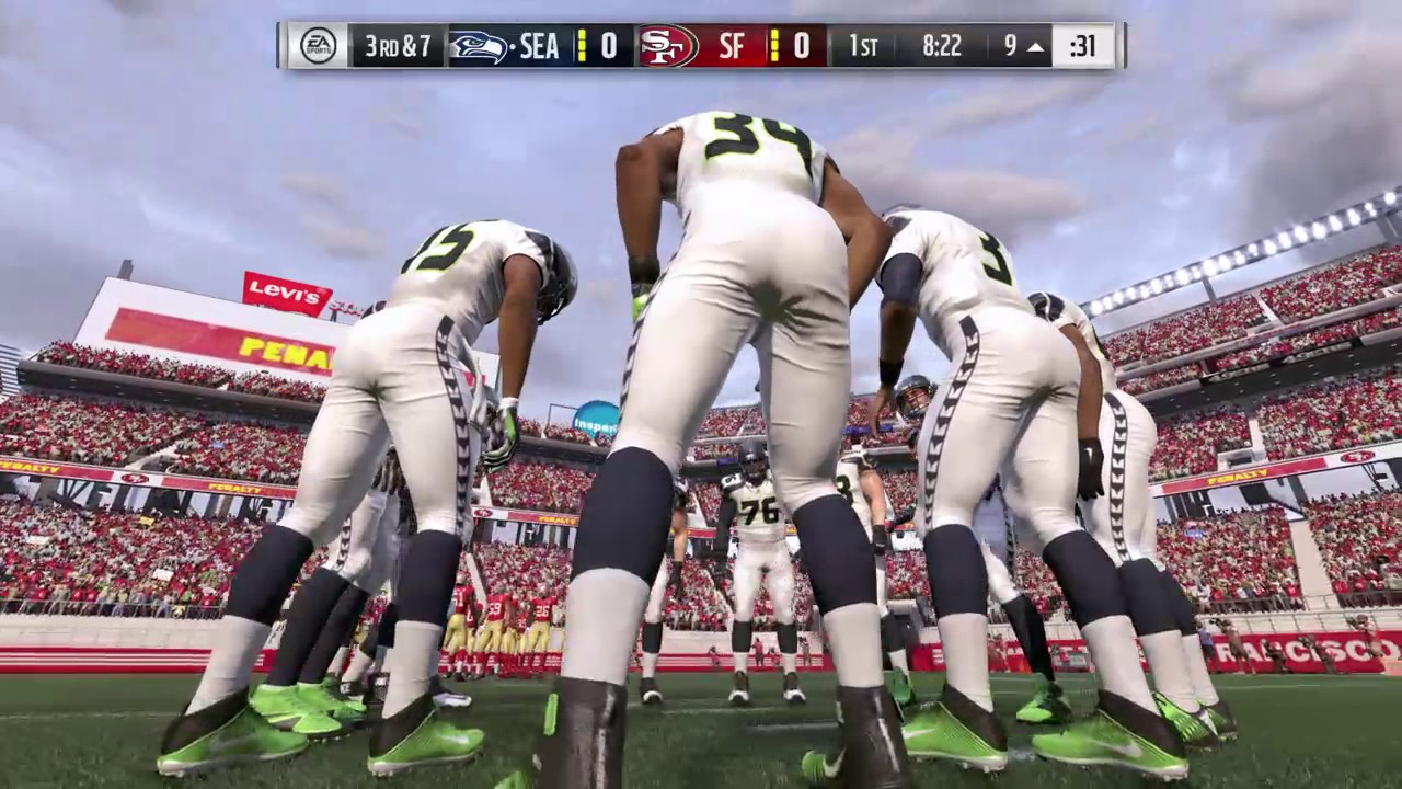 NFL Week 17 - Seattle Seahawks vs San Francisco 49ers - Full Game - Simulation Nation