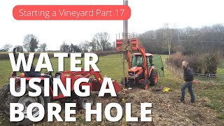 Starting a Vineyard part 17  Irrigation via a bore (part 1)