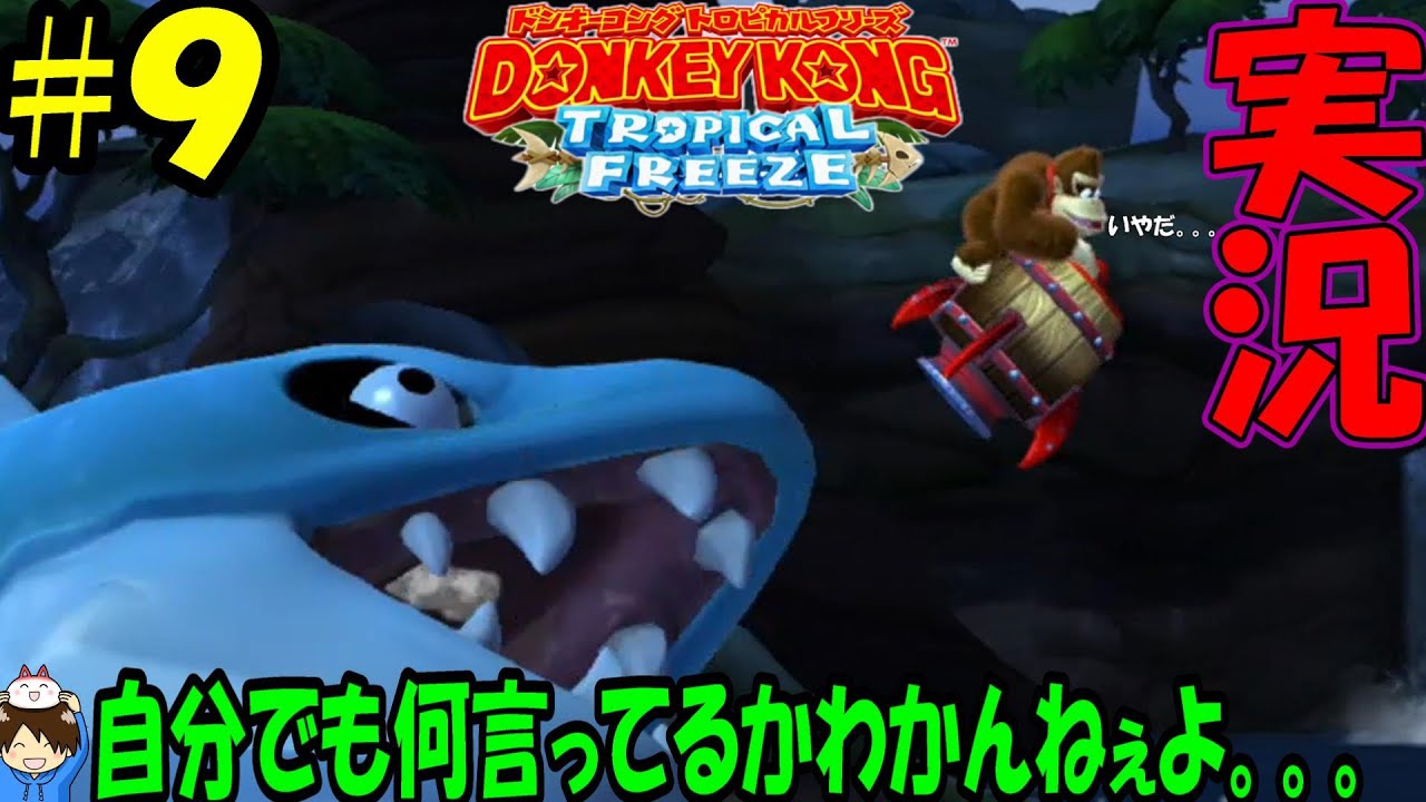 実況】ドンキーコングトロピカルフリーズ #9 - YouTube