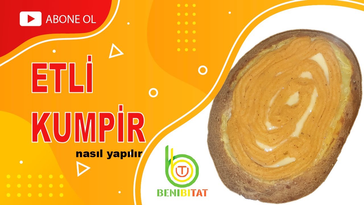 Etli Kumpir Nasıl Yapılır, Evde Kumpir nasıl pişirilir, Patates Kumpiri Yemek Tarifleri #BeniBiTat