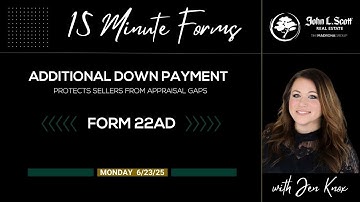 How to Use Form 22AD for Appraisal Gaps to Protect Sellers in Washington Real Estate