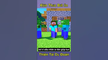 Những Tình Huống Siêu Bất Ổn Trong Minecraft #shorts