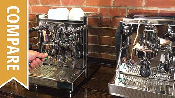 Compare: ECM Technika and Rocket Giotto Espresso Machines