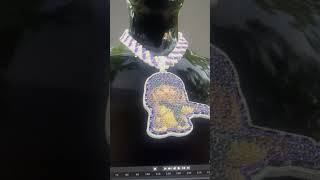 Making A Custom GTA 5 / FiveM Chain 🥶🔥😤 #Shorts #GTA5 #GTAV #GTARP #FiveM #Blender