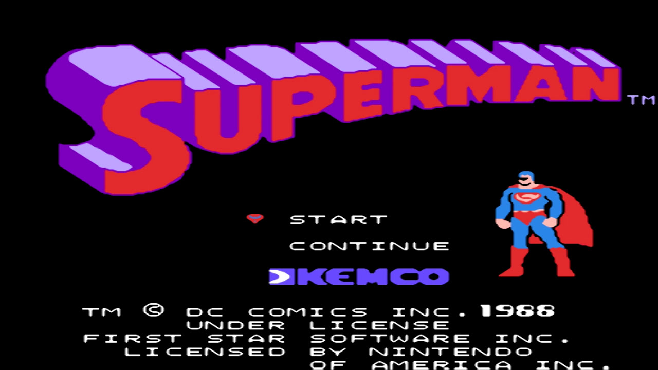 Dc superheroes list of superman video games hd youtube