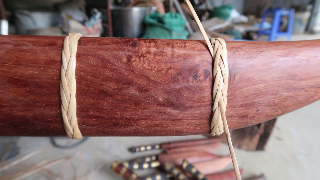 HƯỚNG DẪN CÁCH ĐAN DÂY MÂY VỎ DAO MÈO