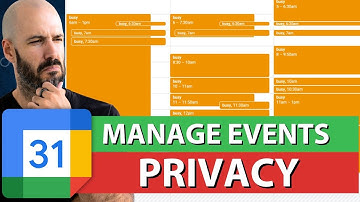 Sharing Google Calendars and Hiding Personal Events with Private Mode