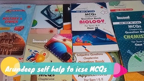 Arundeep self help to ICSE Semester 2 Books for class 10th ICSE | Semester 2