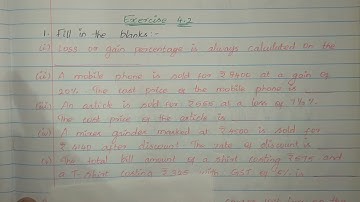 #Samacheer kalvi #8th std mathematics #Unit-4 #Life mathematics #Exercise 4.2