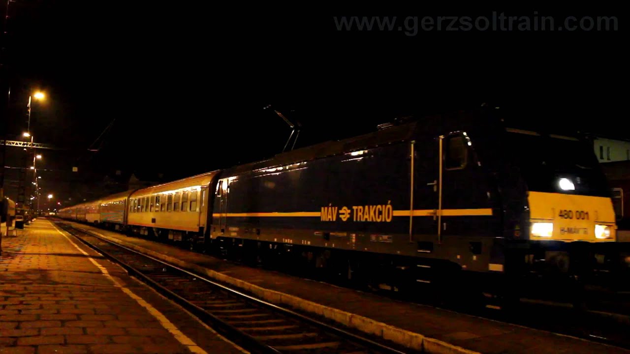 480 001 (Traxx) mozdony, Dacia EN, Békéscsaba