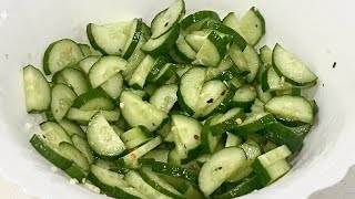 Japanese Cucumber Salad | Sunomono Recipe