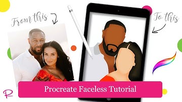 Faceless Portrait Tutorial / Procreate Tutorial / Digital art tutorial / procreate beginner tutorial