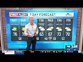 Saturday morning weather forecast (5/23)