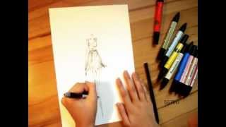 Berig - Skiciranje Oblačila