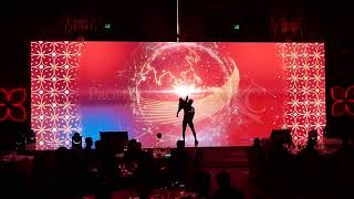 Mapping Video Dance Performance Indonesia | Professional Dancer Jakarta