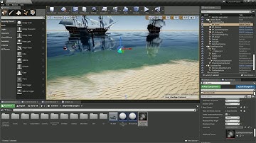 UE4 - Community FREE Ocean Project - Landscape modulation