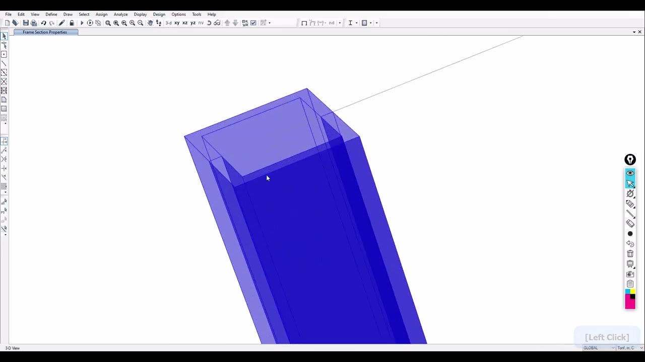 SAP2000 Define Section - Section Design