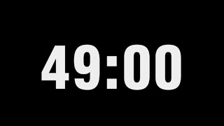 49 Minute Timer Countdown | 49:00