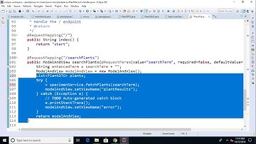 HTML View to Controller to Service to DAO