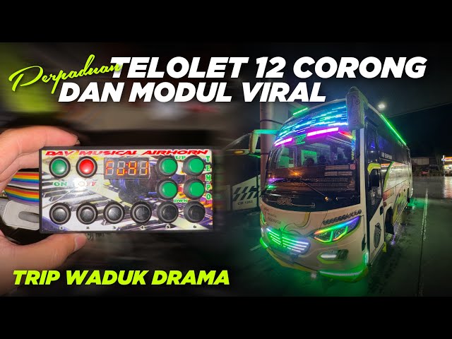 Eps 2 : REVIEW MODUL DAV DI MEDIUM BUS DEWI SRI “BESTI NO COMENT”😍EDISI PULANG TRIP WADUK DARMA‼️ class=