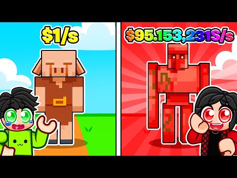 MİNECRAFT YARATIKLARINI ÇALARAK ZENGIN OLMAK! - Roblox