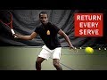 How to Return EVERY Serve Type (tennis lesson)