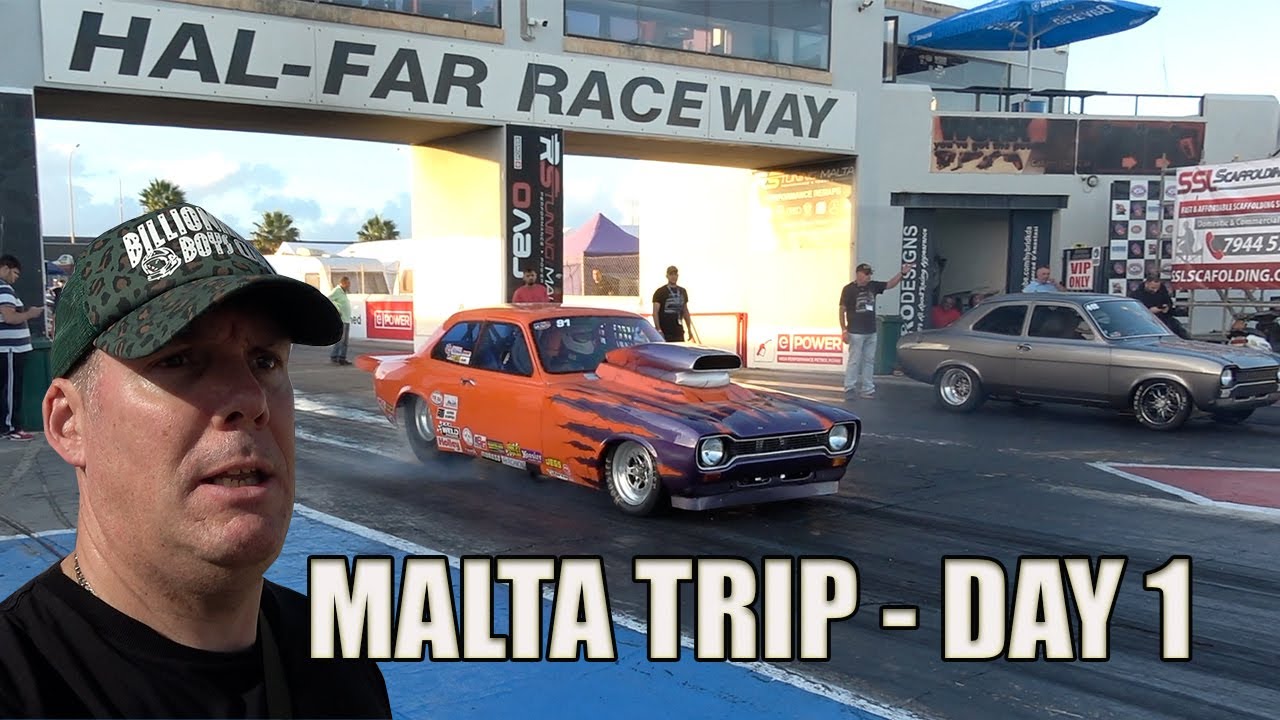 HAL-FAR DRAG WAY IN MALTA - THE FINALS - VEEDUBRACING TRIP DAY 1 - YouTube
