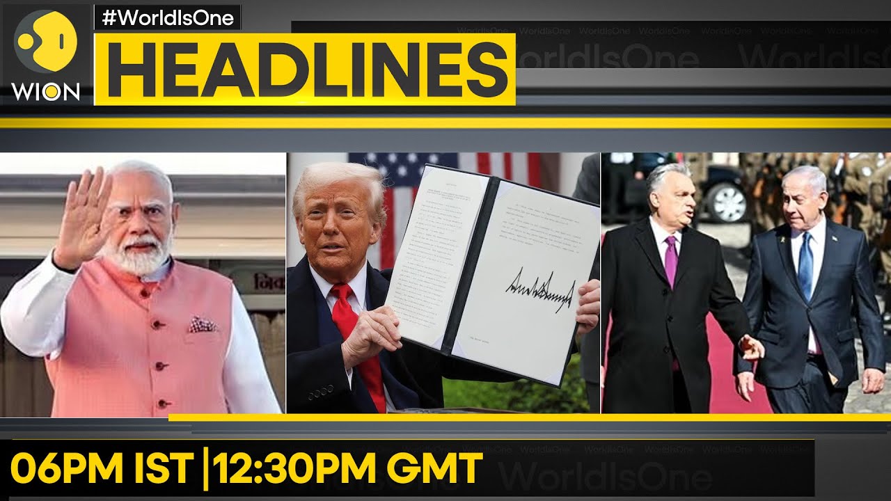 Trump Tariff Storm | PM Modi In Thailand | Netanyahu Hails Hungary's ICC Exit | WION Headlines