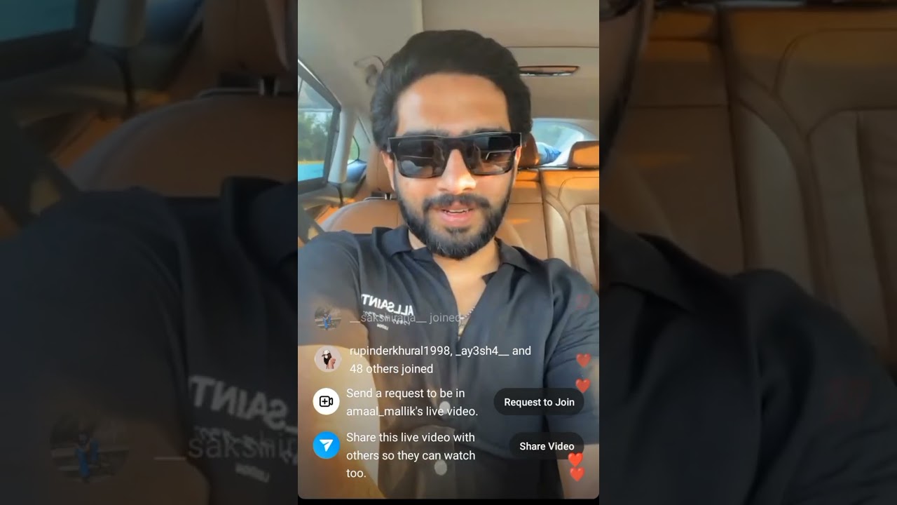 Amaal Mallik | Instagram Live ❤️
