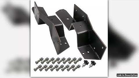 Rear Frame C Notch Kits Bolt In for Chevy C10 and GMC Truck 6372 Latest Release