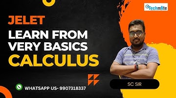 Lecture-19 II Basics Of Partial Derivatives II Engineering Mathematics II SC SIR II JELET