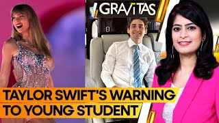 Gravitas | Row over Taylor Swift's private jet travels | WION