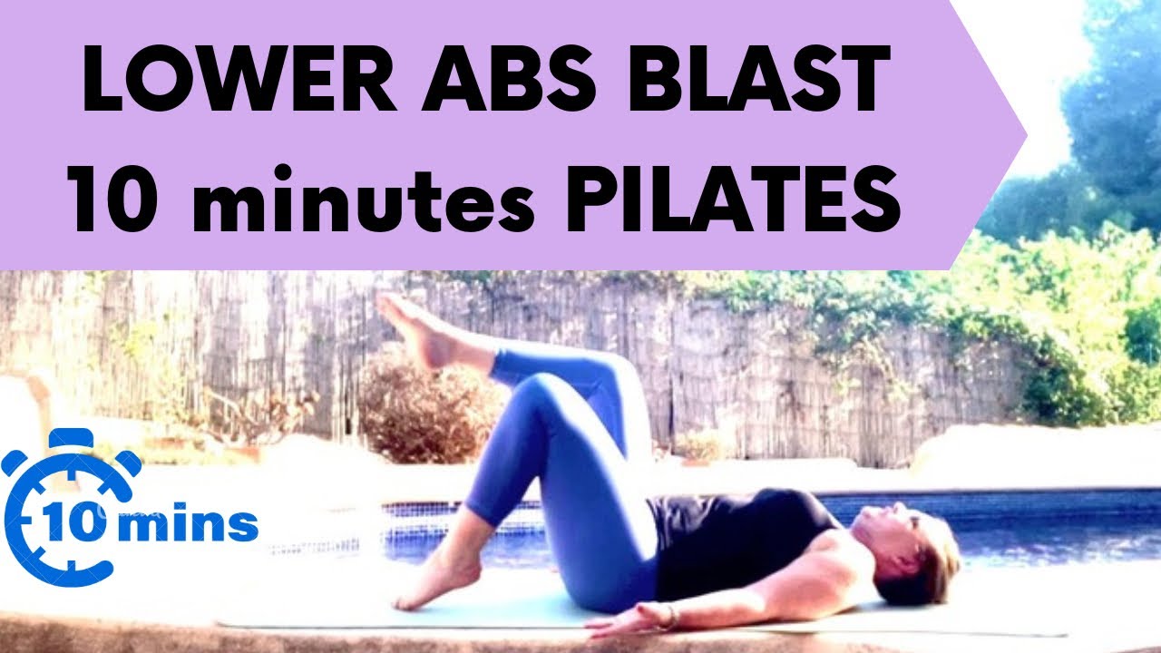 Super Quick Pilates Workout For The Lower Core 10 Minute At Home 