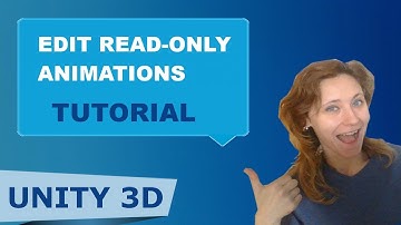 Edit read-only animations in Unity3D (2018)
