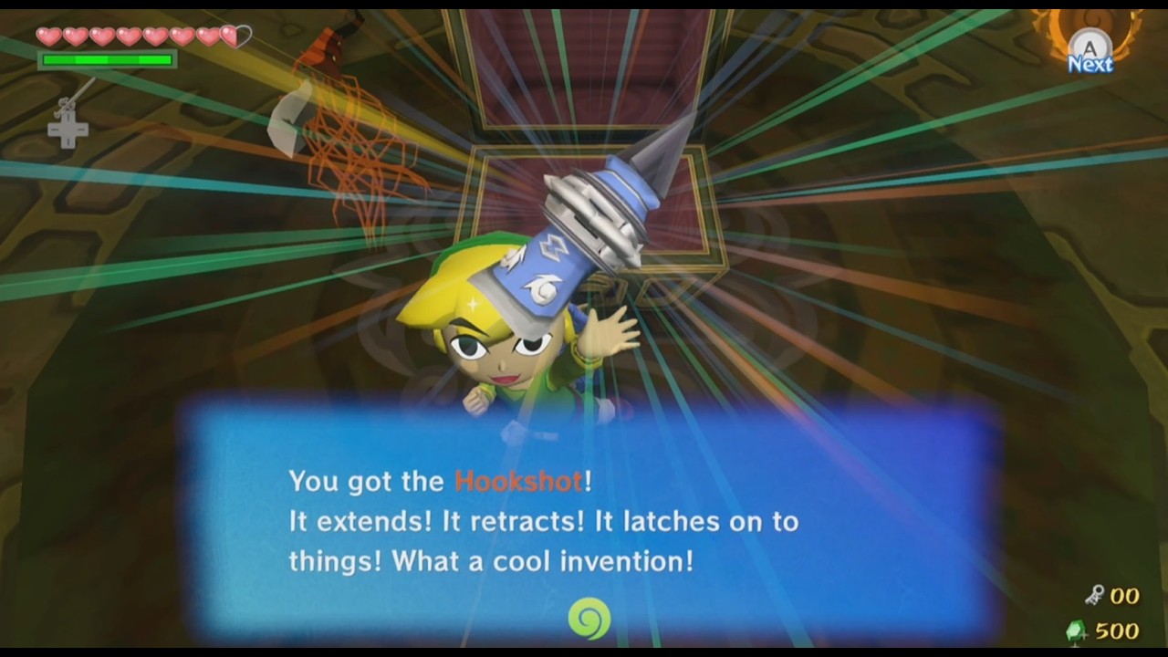 How to get Hookshot in Windwaker HD Wind temple Guide First Half!