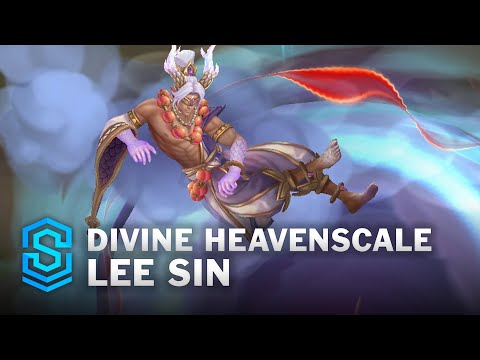 Divine Heavenscale Lee Sin Skin Spotlight - Pre-Release - PBE Preview - League of Legends