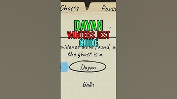 How To Identify The NEW Dayan Ghost in Phasmophobia 👻🔥